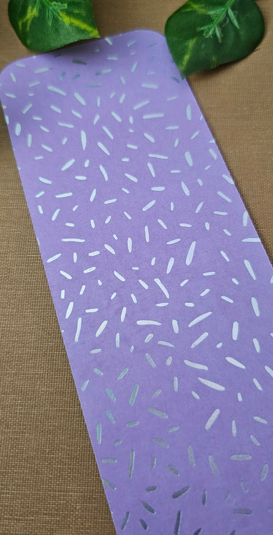 Purple confetti